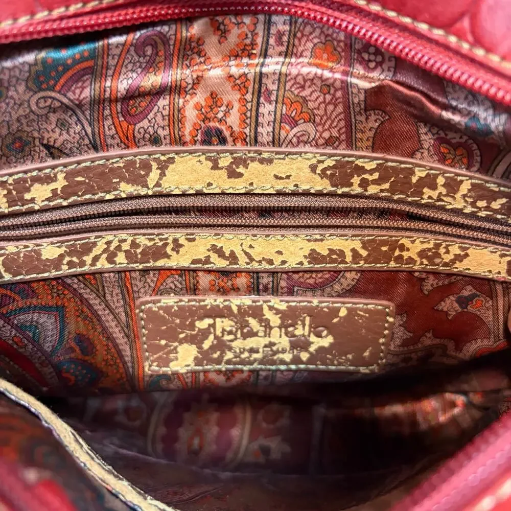 Tignanello red leather
